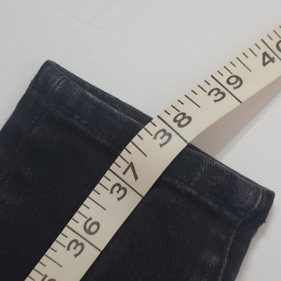 American Eagle Womens Black Jeans Size 2 Long Super Super Stretch X Denim - Picture 13 of 15